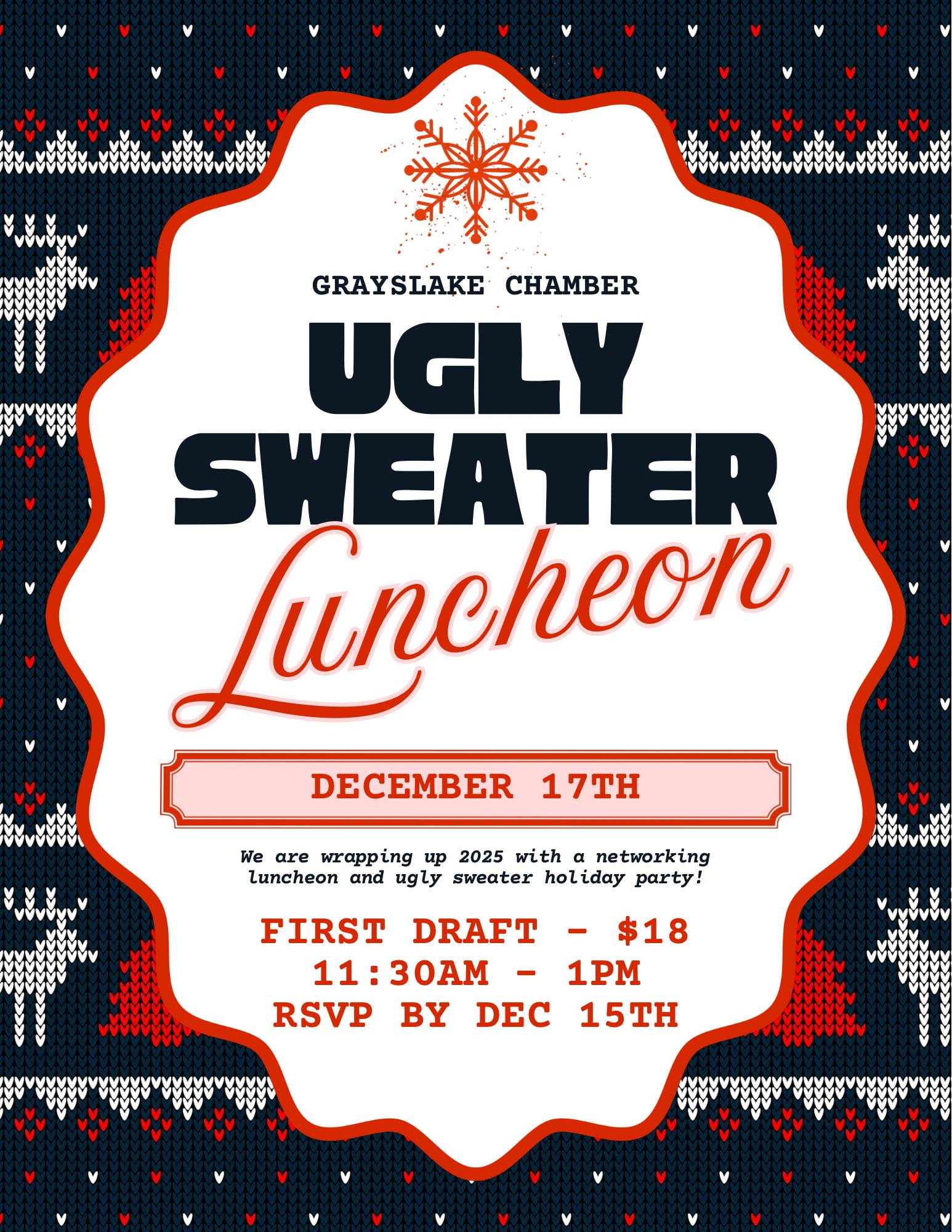 December Luncheon – Ugly Sweater!